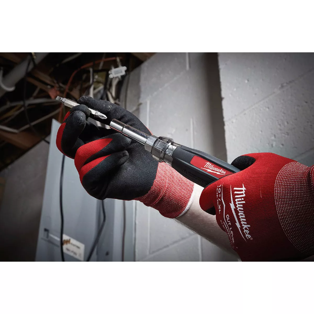 Milwaukee 13-in-1 Cushion Grip Multi-Bit Screwdriver with ECX - photo 3