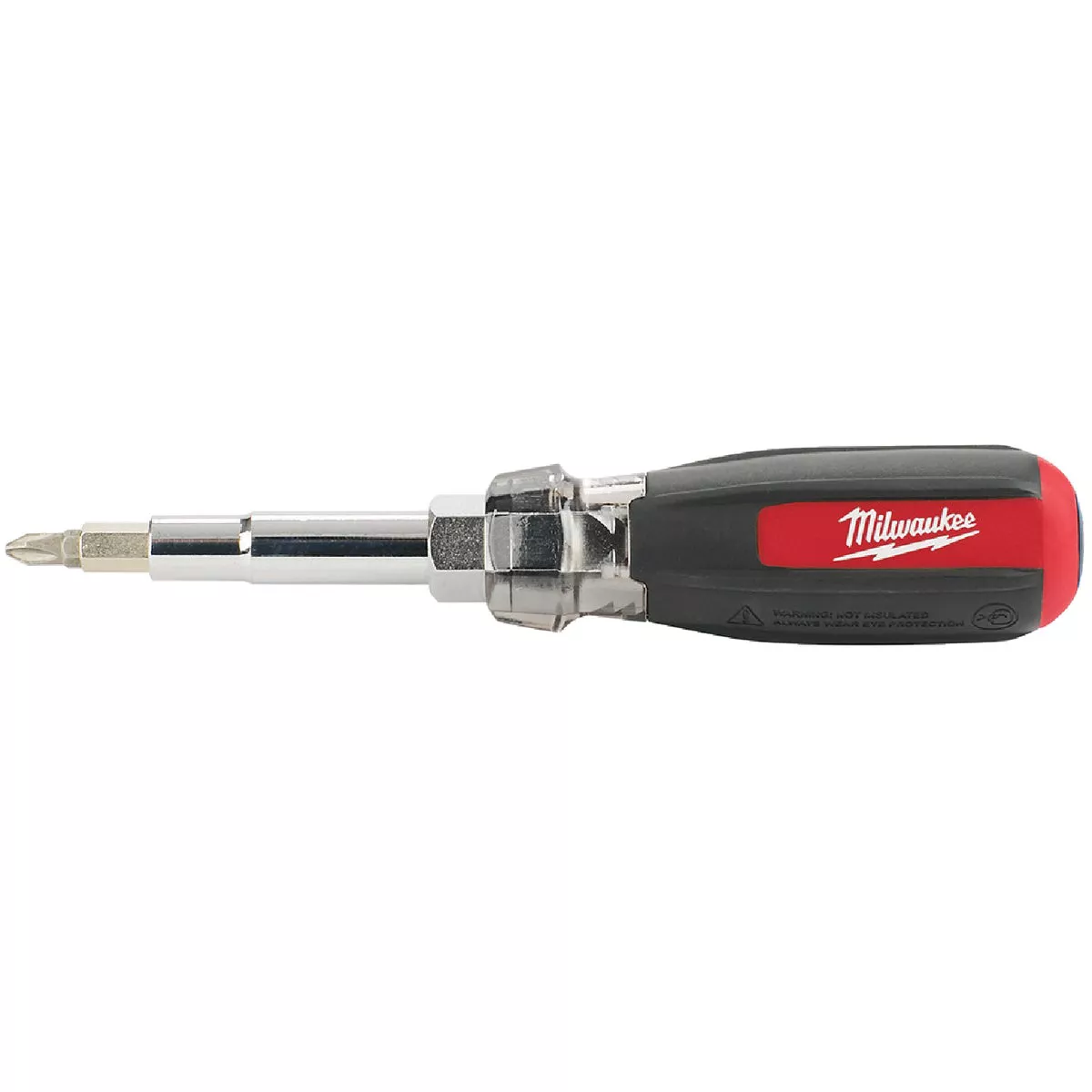 Milwaukee 13-in-1 Cushion Grip Multi-Bit Screwdriver with ECX - photo 5