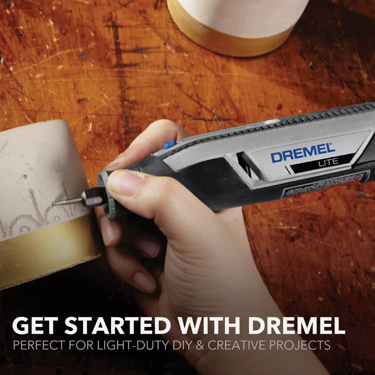 Dremel Lite 3.6V Lithium-Ion Variable Speed Cordless Rotary Tool Kit - photo 5