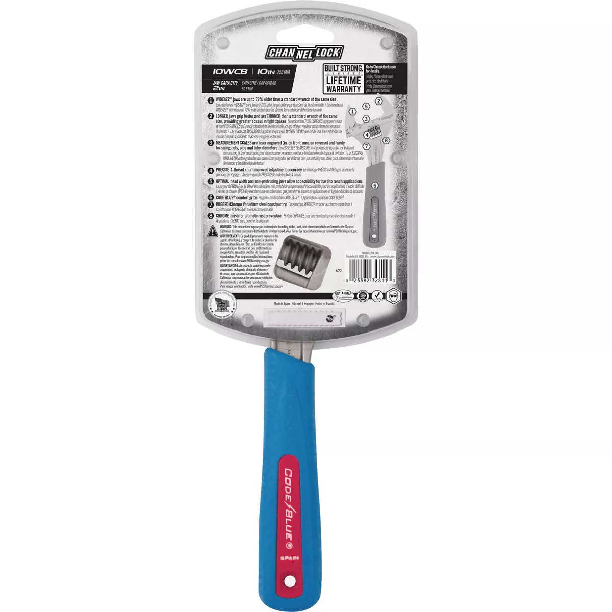 Channellock WideAzz 10 In. Adjustable Wrench - photo 3