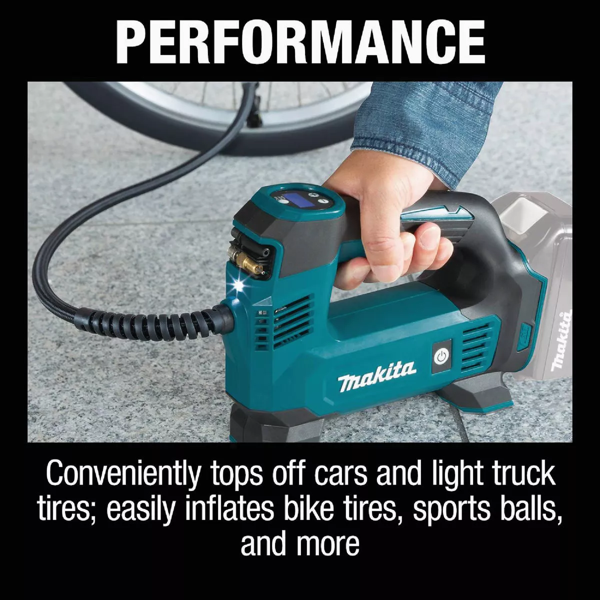Makita 18-Volt LXT Lithium-Ion 120 psi Cordless Inflator (Tool Only) - photo 6