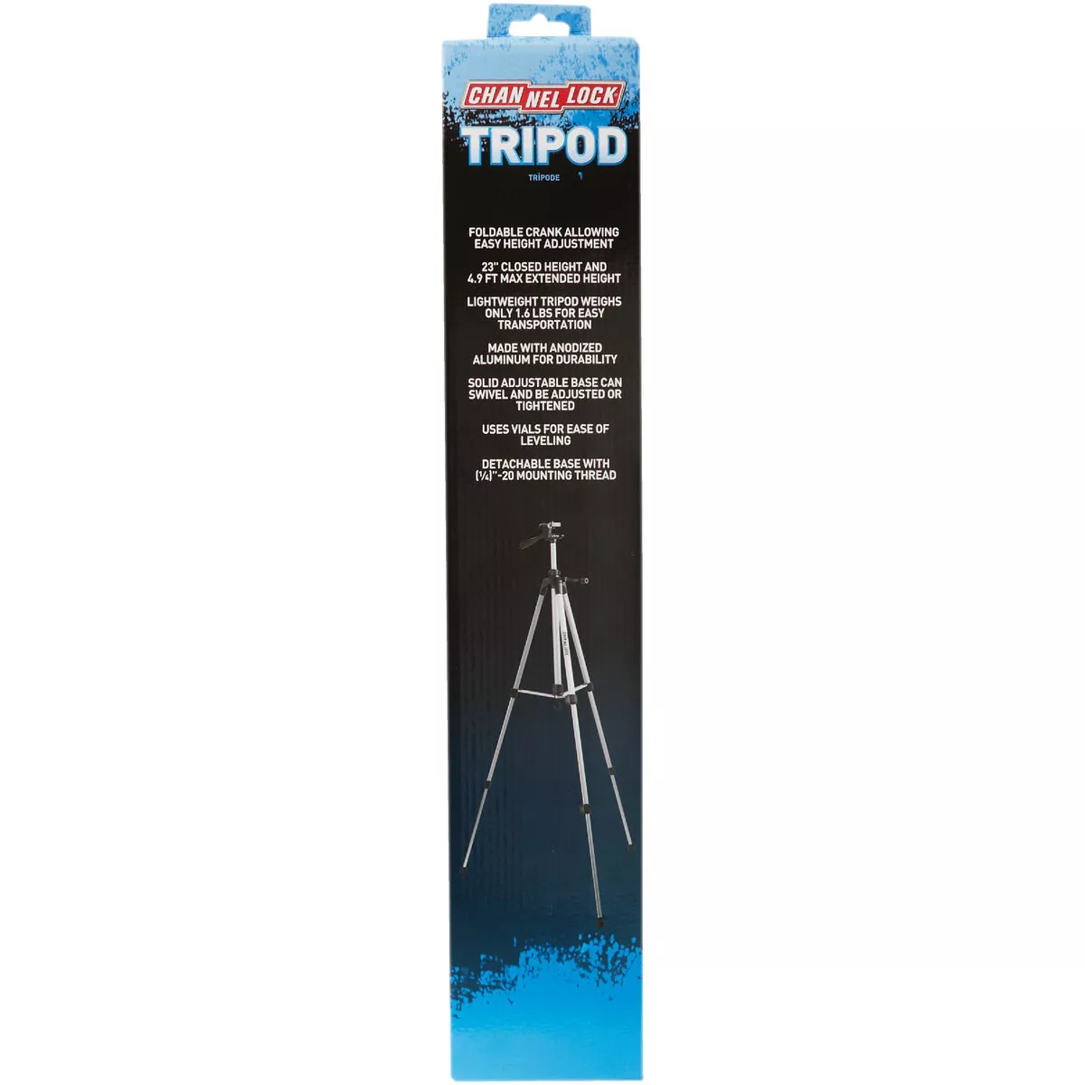 Channellock Laser Level Tripod with Tilting Head - photo 2