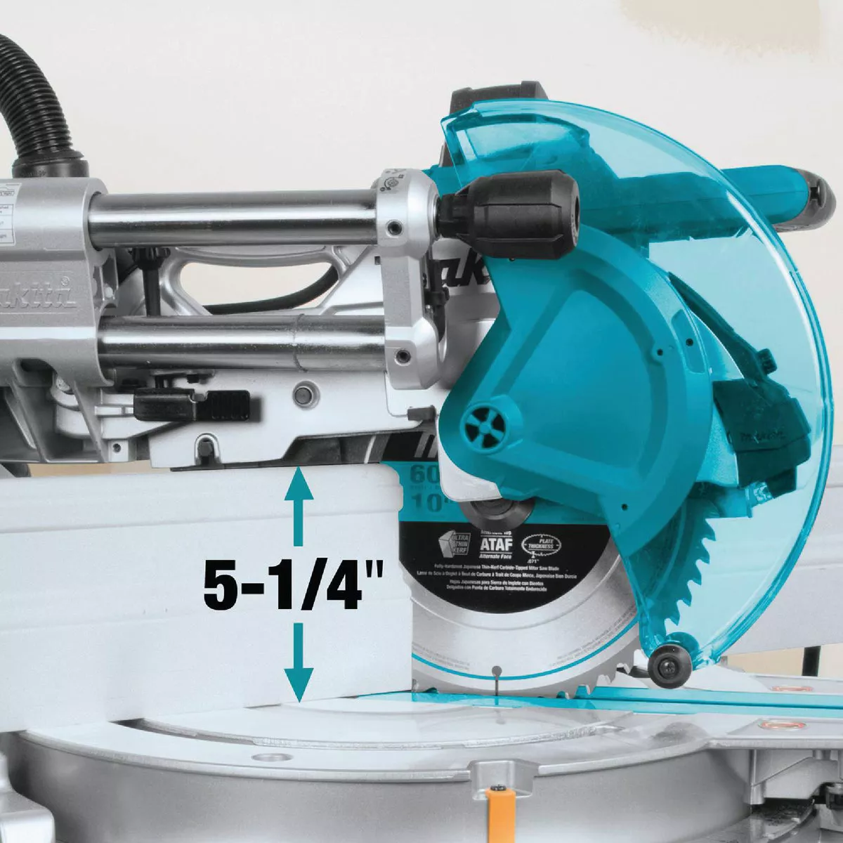 Makita 10 In. 15-Amp Dual-Bevel Sliding Compound Miter Saw with Laser - photo 10