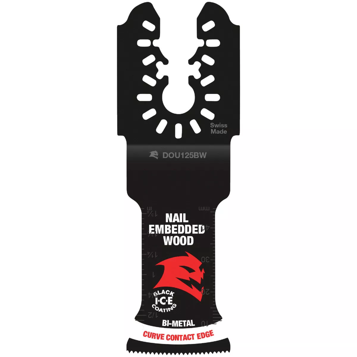 Diablo Universal Fit 1-1/4 In. Bi-Metal Oscillating Blade for Nail-Embedded Wood