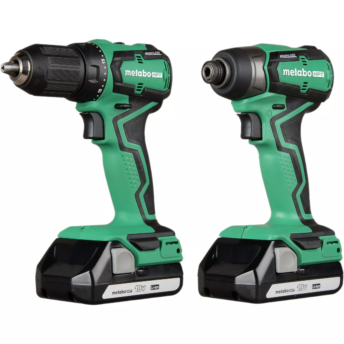 Metabo 18V 2-Tool Lithium-Ion Sub-Compact Drill/Driver & Impact Driver Cordless Tool Combo Kit - photo 3