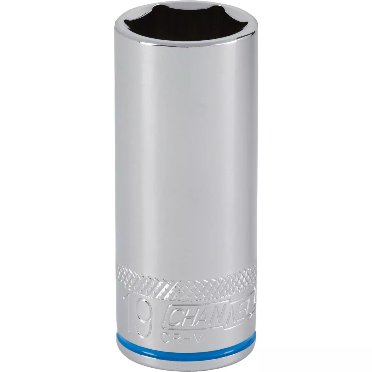 Channellock 3/8 In. Drive 19 mm 6-Point Deep Metric Socket