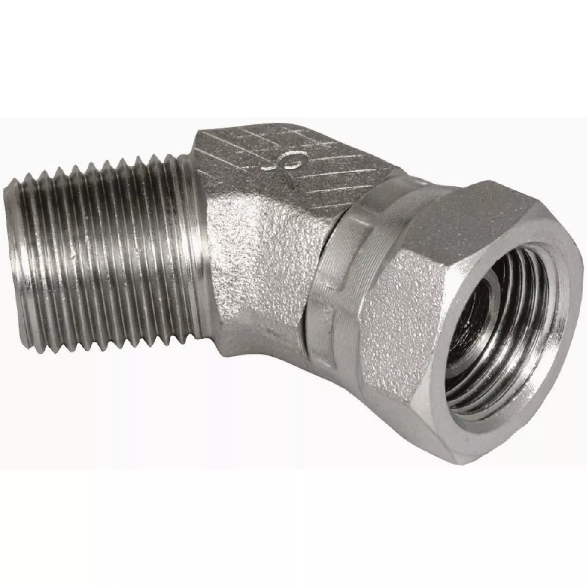 Apache 3/8 In. Male Pipe x 3/8 In. Female Pipe Swivel Adapter