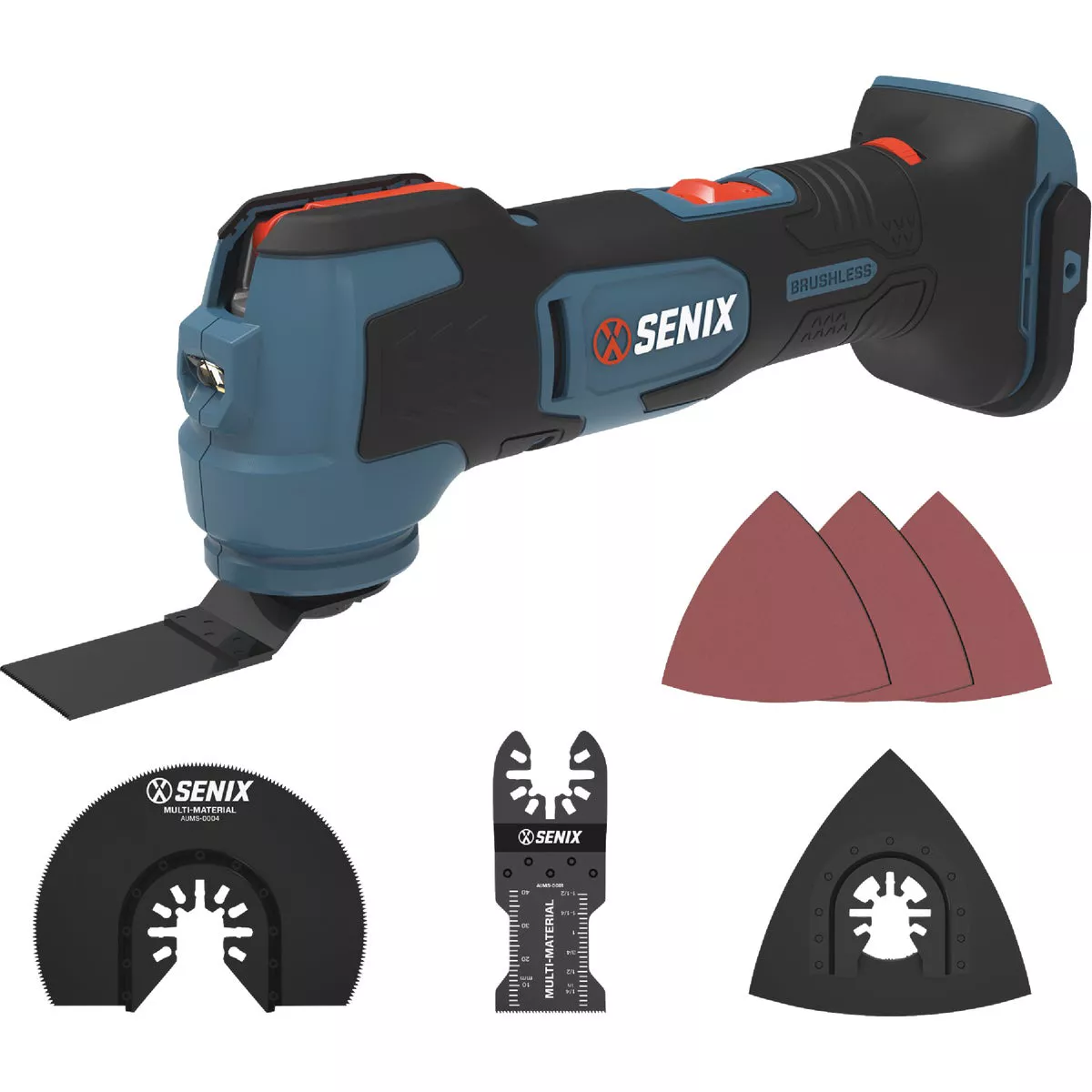 Senix X2 20 Volt Max Brushless Cordless Oscillating Multi-Tool (Tool Only) - photo 2