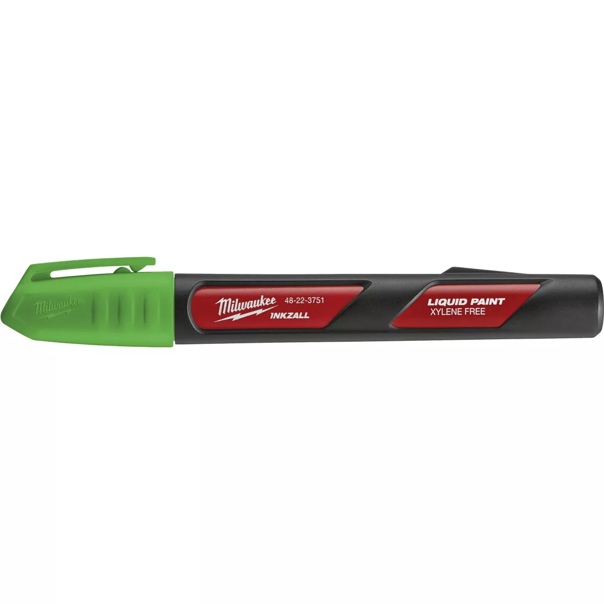 Milwaukee INKZALL Nib Point Green Liquid Paint Job Site Marker
