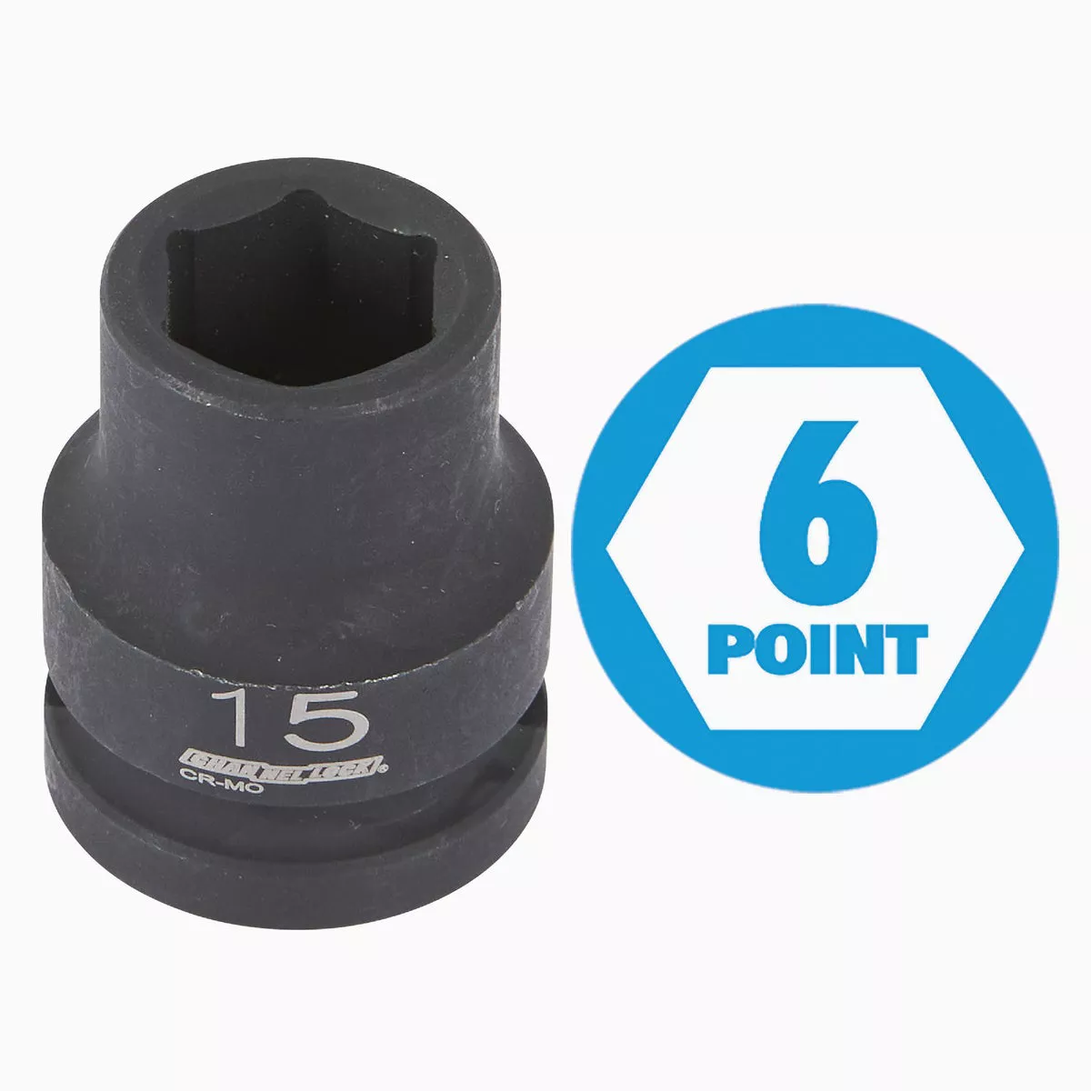 Channellock Metric 3/8 In. Drive 6-Point Shallow Impact Driver Set (8-Piece) - photo 5