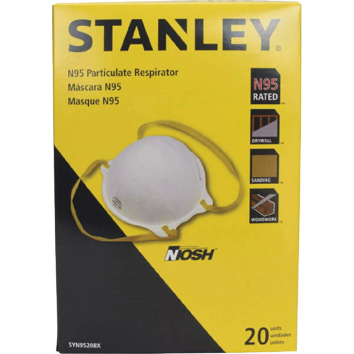 Stanley N95 Particulate Respirator (20-Pack) - photo 2