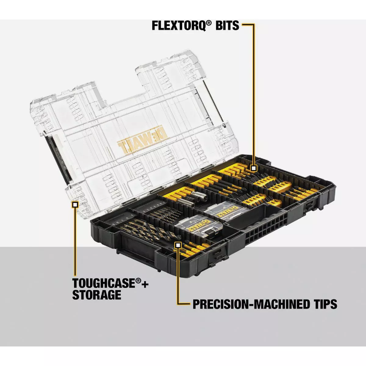 DEWALT Elite Series 1/4 In. Impact Driver Bit Set (100-Piece) - photo 3