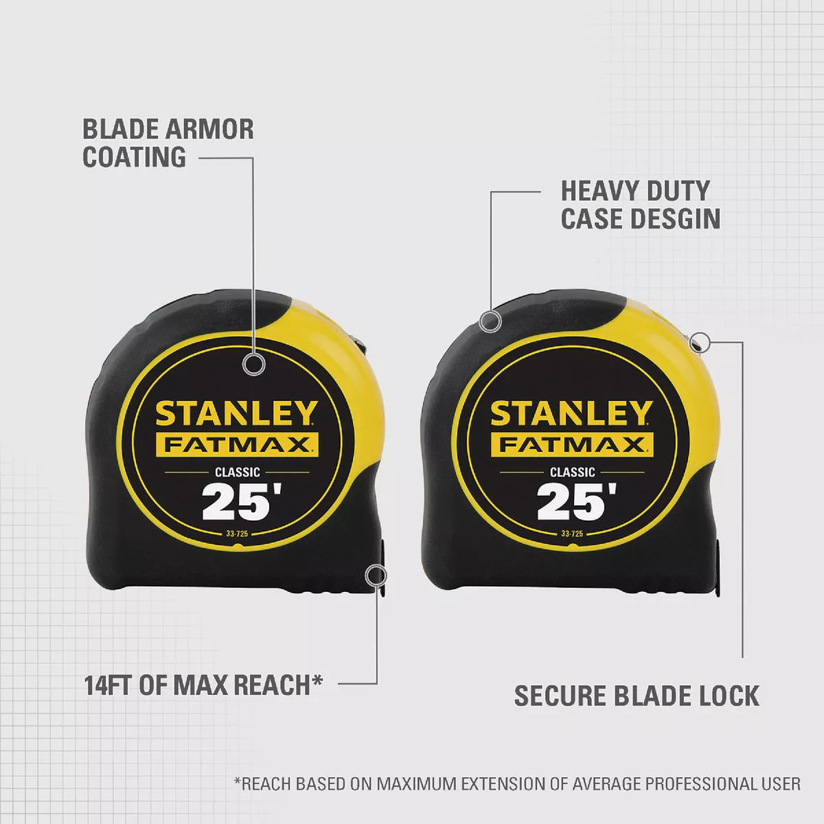 Stanley FATMAX 25 Ft. Tape Measure (2-Pack) - photo 2