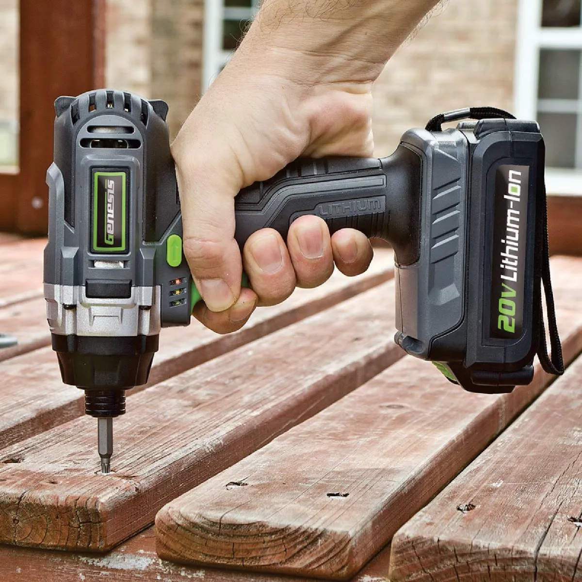 Genesis 20V 1/4 In. Hex Cordless Impact Driver Kit with 2.0 Ah Battery & Charger - photo 2