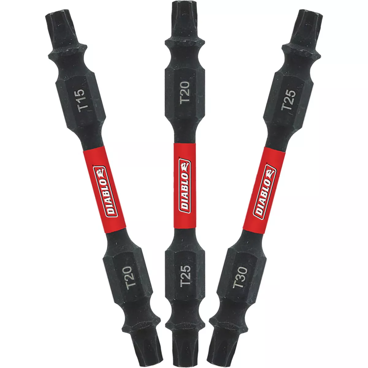 Diablo 3-Piece TORX 2-1/2 In. Double-End Screwdriver Bit Set