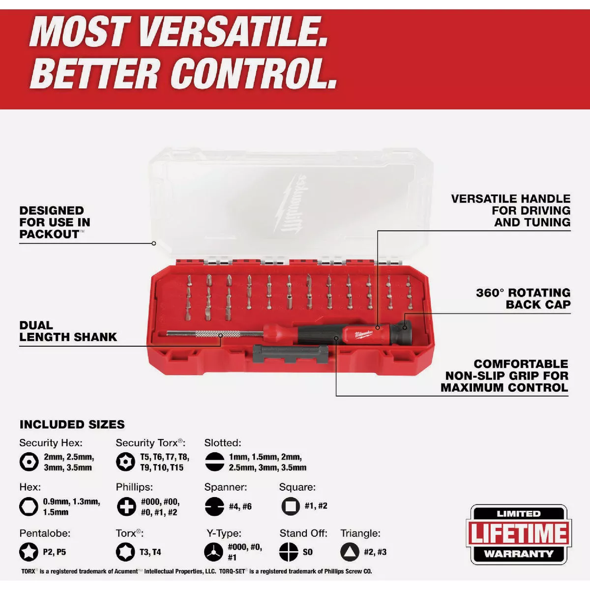 Milwaukee 39-In-1 Precision Multi-Bit Screwdriver - photo 5