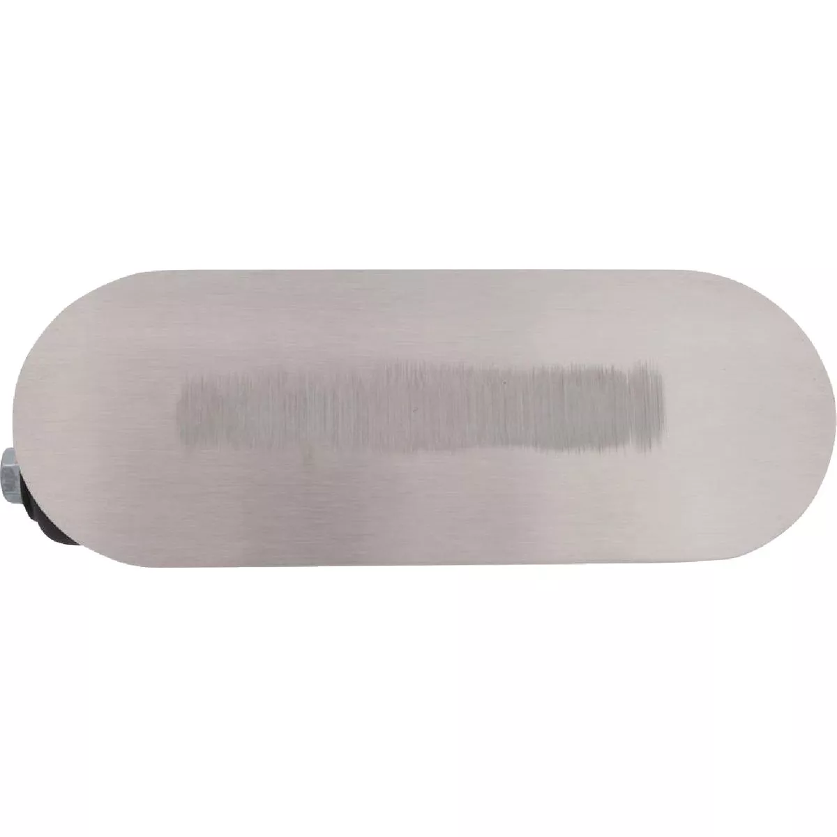 MARSHALLTOWN SP10B 10" X 3" Blue Steel Pool Trowel – Curved Wood Handle, Flexible Blade For Swimming Pool Finishing