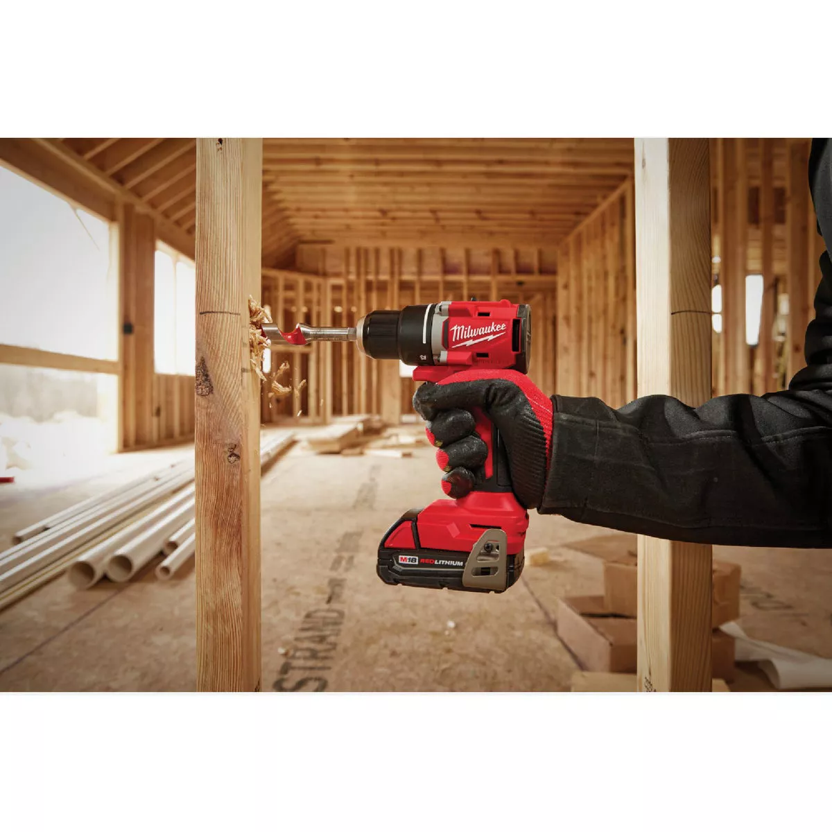 Milwaukee M18 2-Tool Brushless Cordless Compact Drill/Driver & Compact Impact Driver Combo Kit with (2) 2.0 Ah Batteries & Charger - photo 9