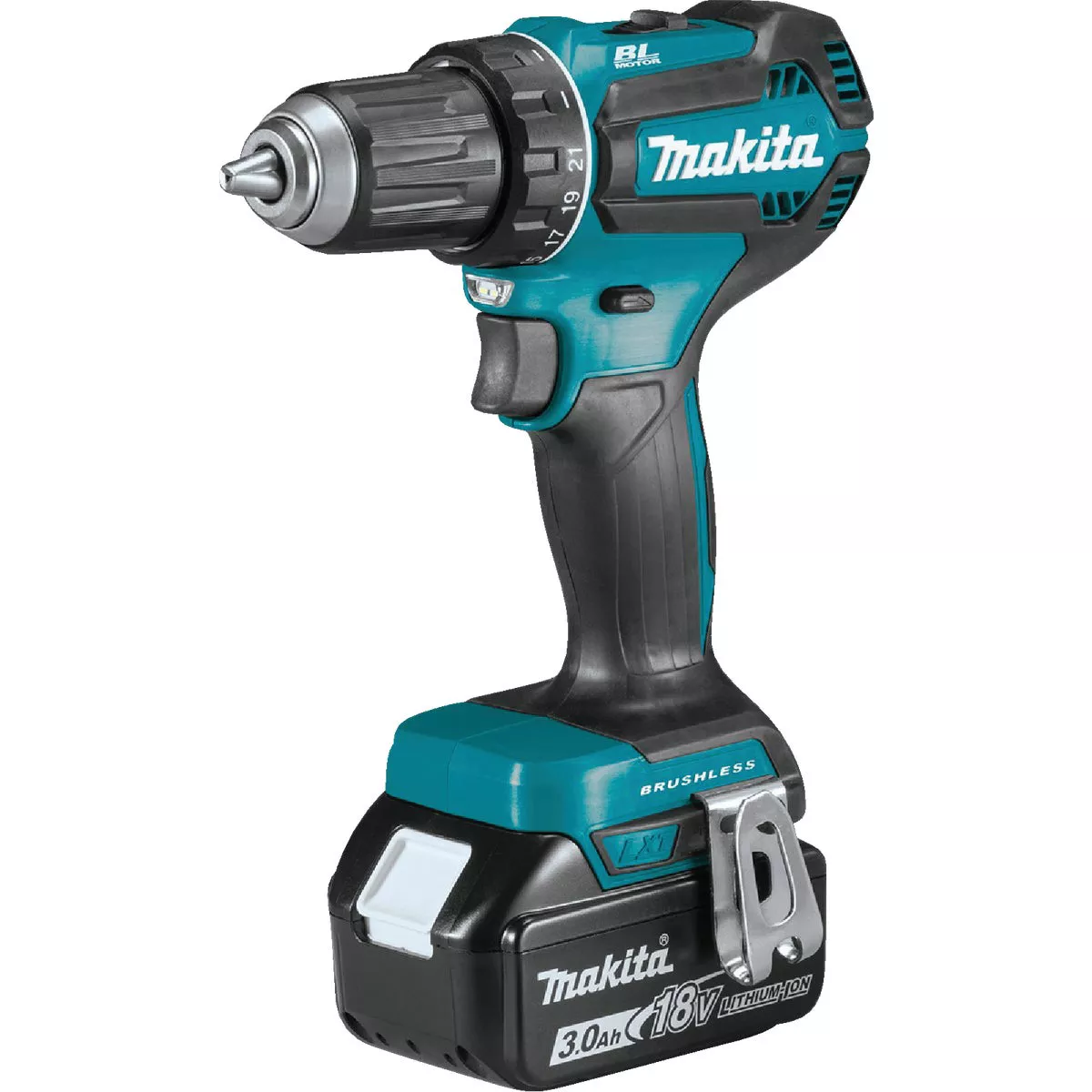 Makita 18-Volt LXT Lithium-Ion 1/2 In. Brushless Cordless Drill/Driver Kit - photo 12