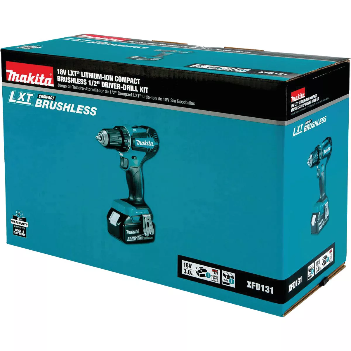 Makita 18-Volt LXT Lithium-Ion 1/2 In. Brushless Cordless Drill/Driver Kit - photo 13