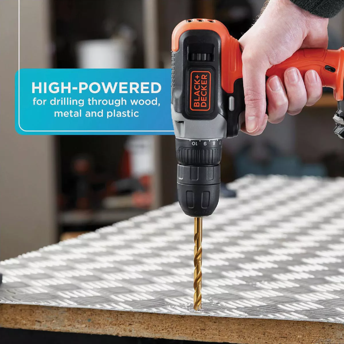 Black & Decker 20V MAX 3/8 In. Cordless Drill/Driver Kit with 1.5 Ah Battery & Charger - photo 5