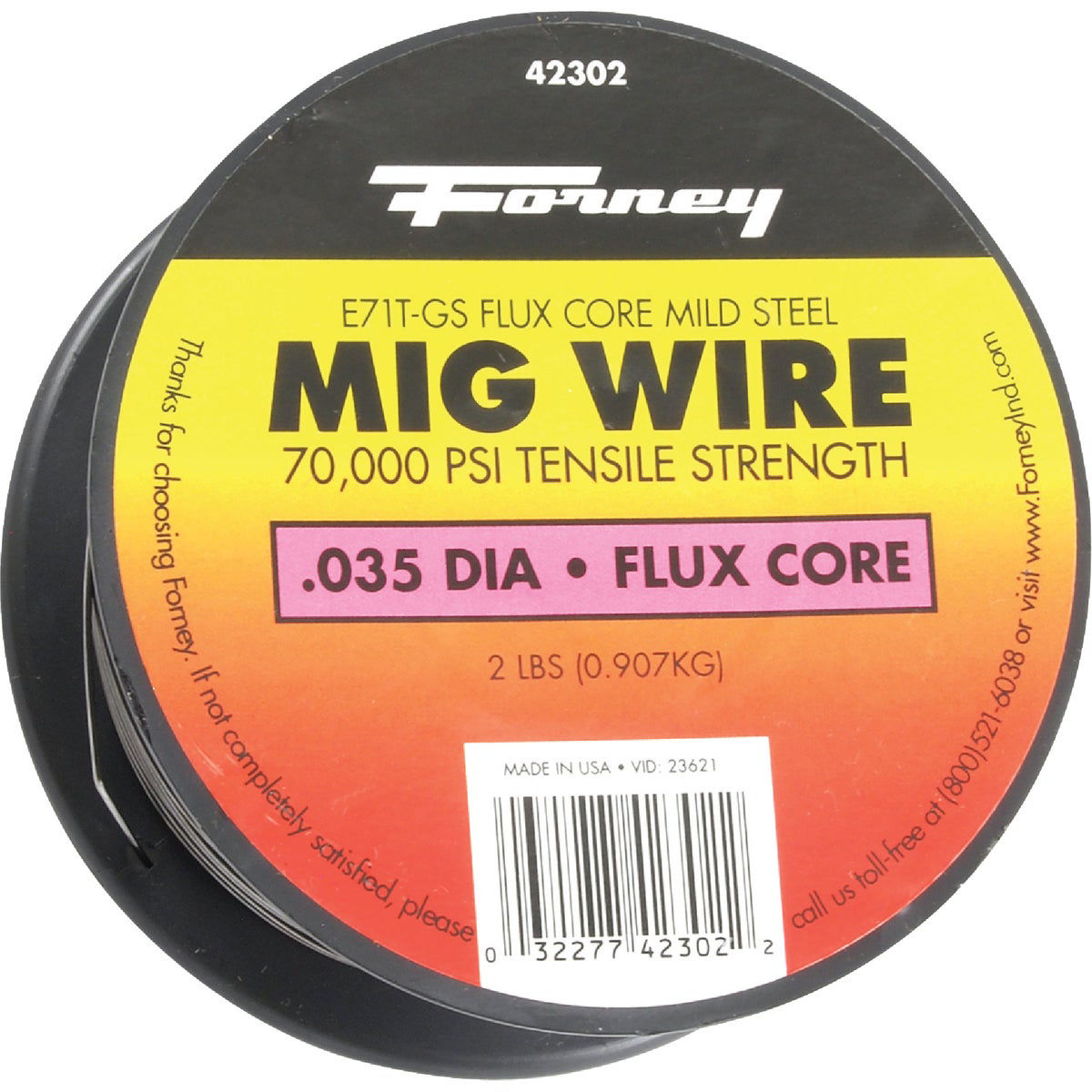 Forney Flux Core Wire