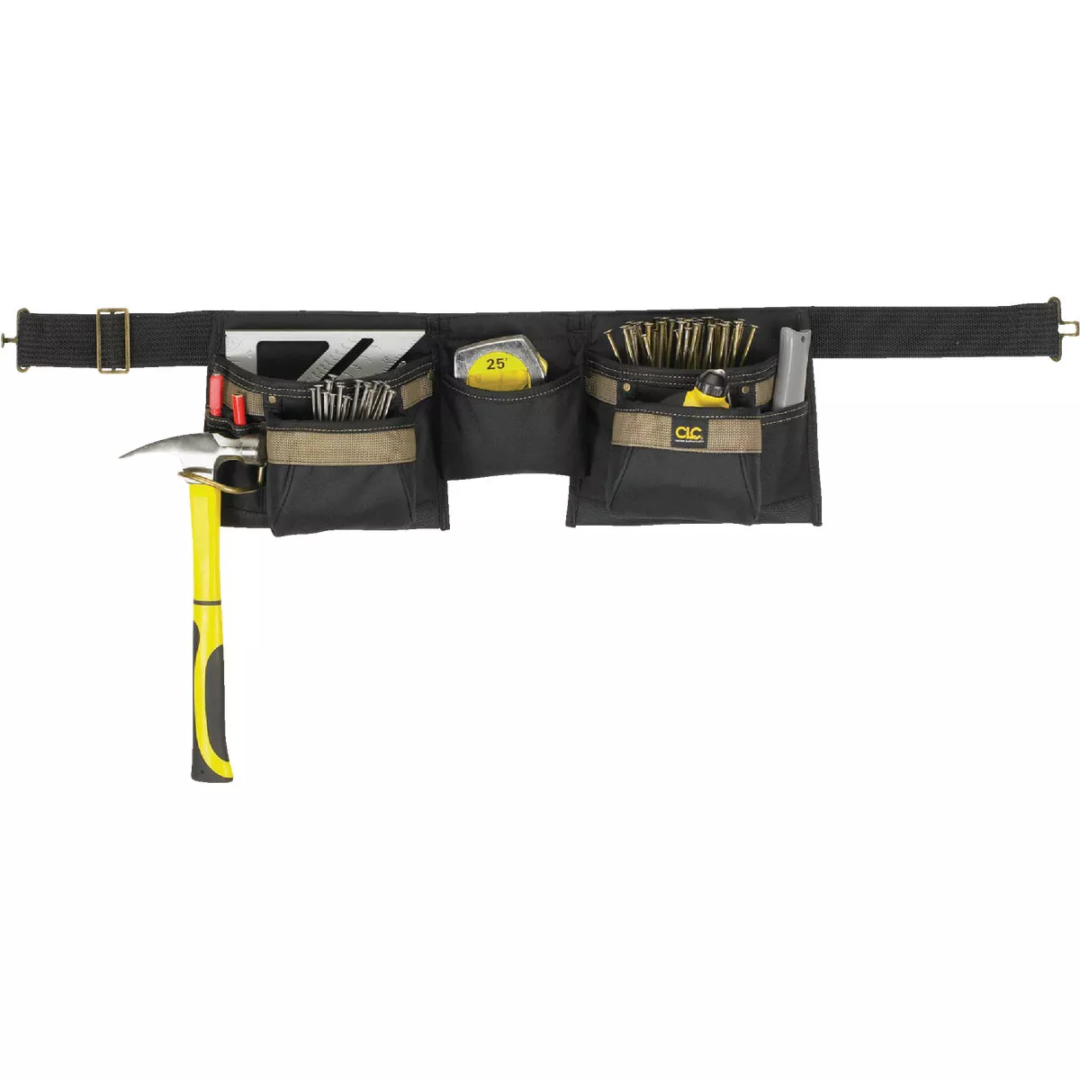 CLC 8-Pocket Polyester & Ballistic Nylon Carpenter Apron