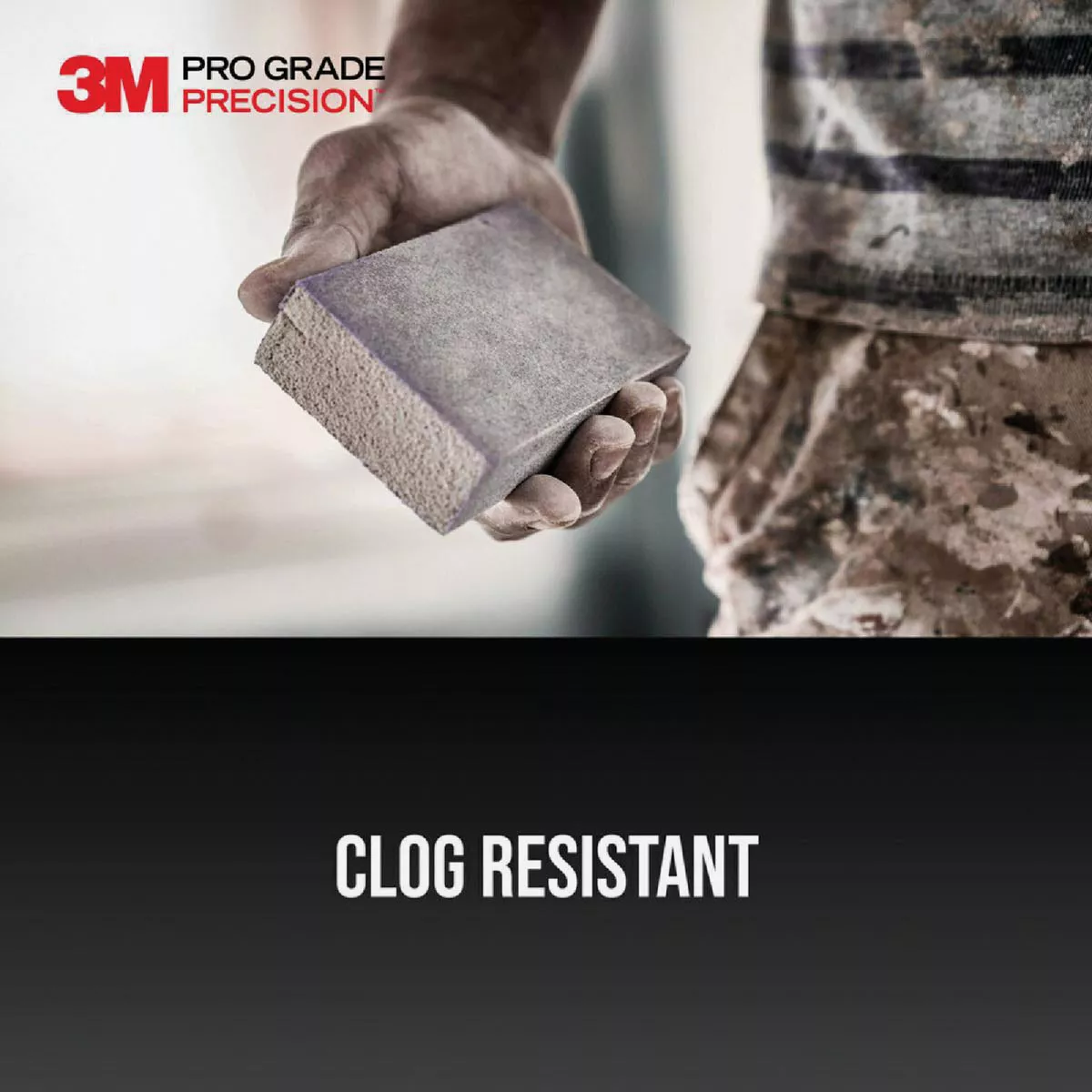 3M Pro Grade Precision 2.5 In. x 4.5 In. x 1 In. 120 Grit Fine Sanding Sponge - photo 4