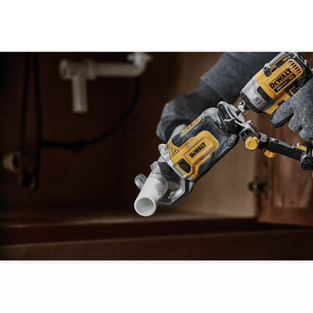 DEWALT IMPACT CONNECT PVC/PEX Pipe Cutter Attachment - photo 7