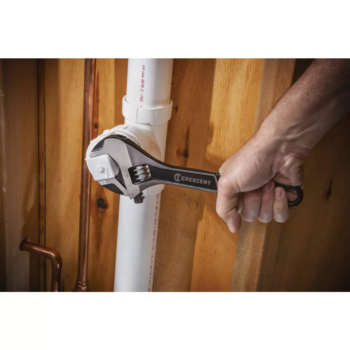 Crescent 6 In. & 10 In. Wide Jaw Adjustable Wrench Set (2-Piece) - photo 6
