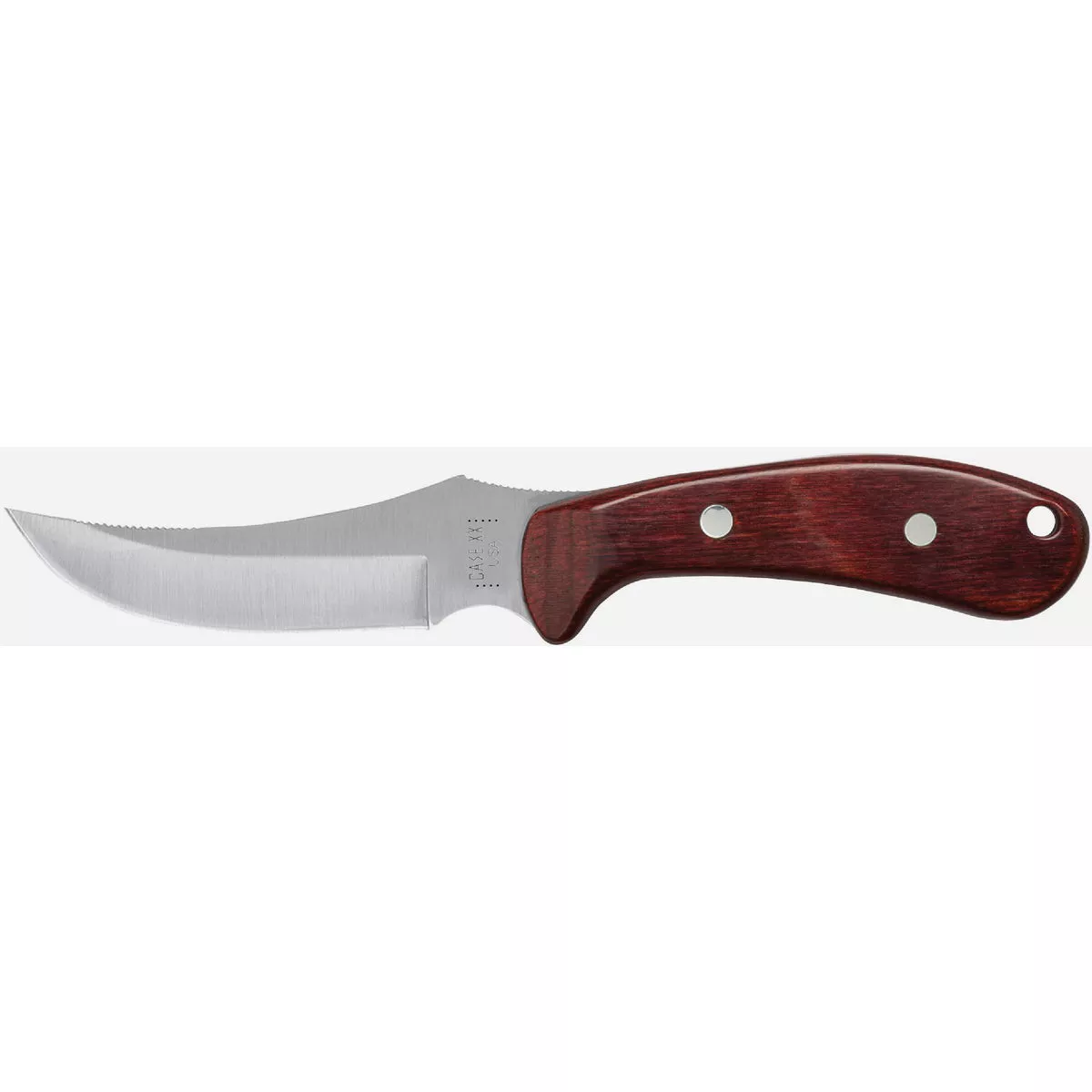 Case Collins 4.13 In. Rosewood Smooth Ridgeback Hunter Fixed Blade Knife