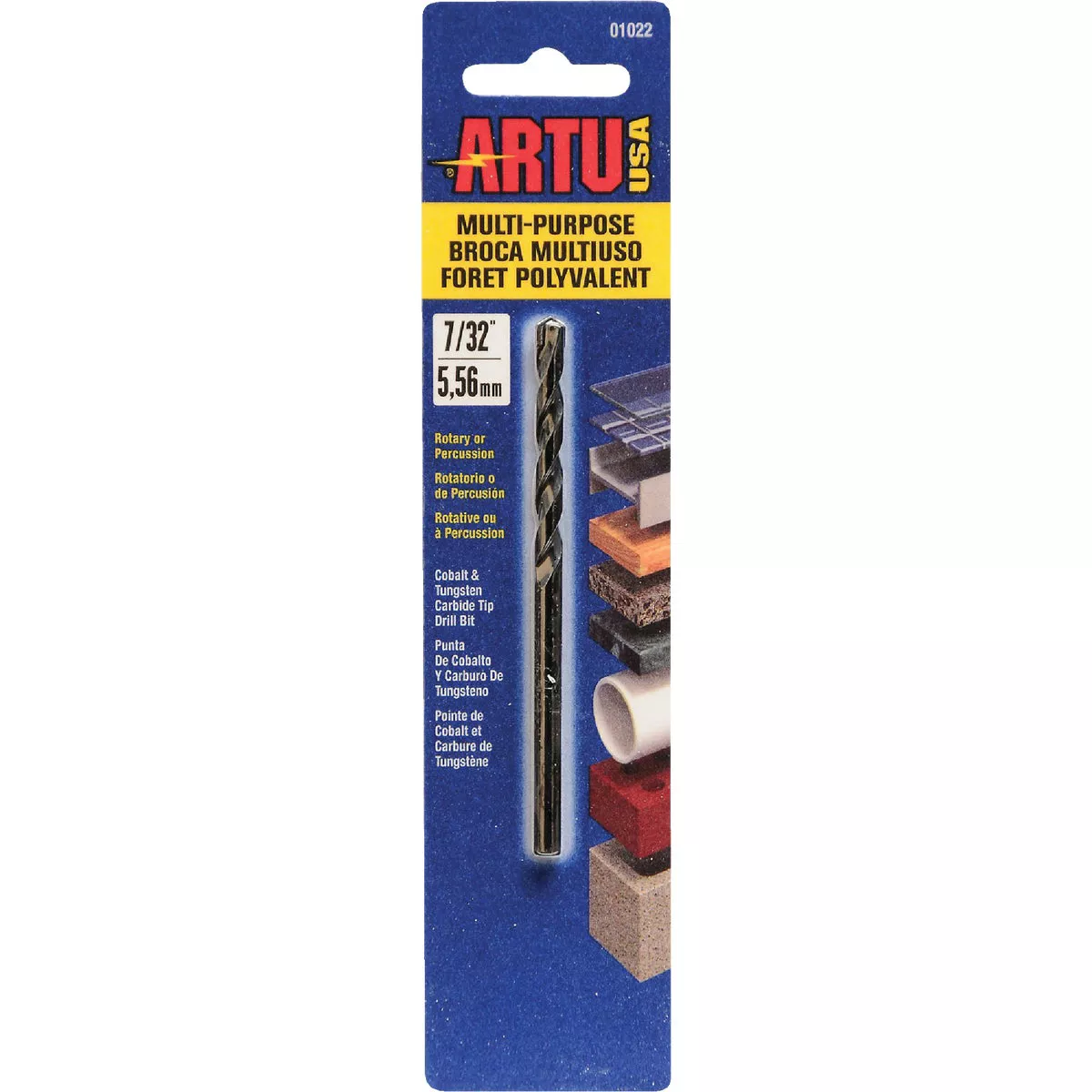 ARTU 7/32 In. Cobalt General Purpose Drill Bit