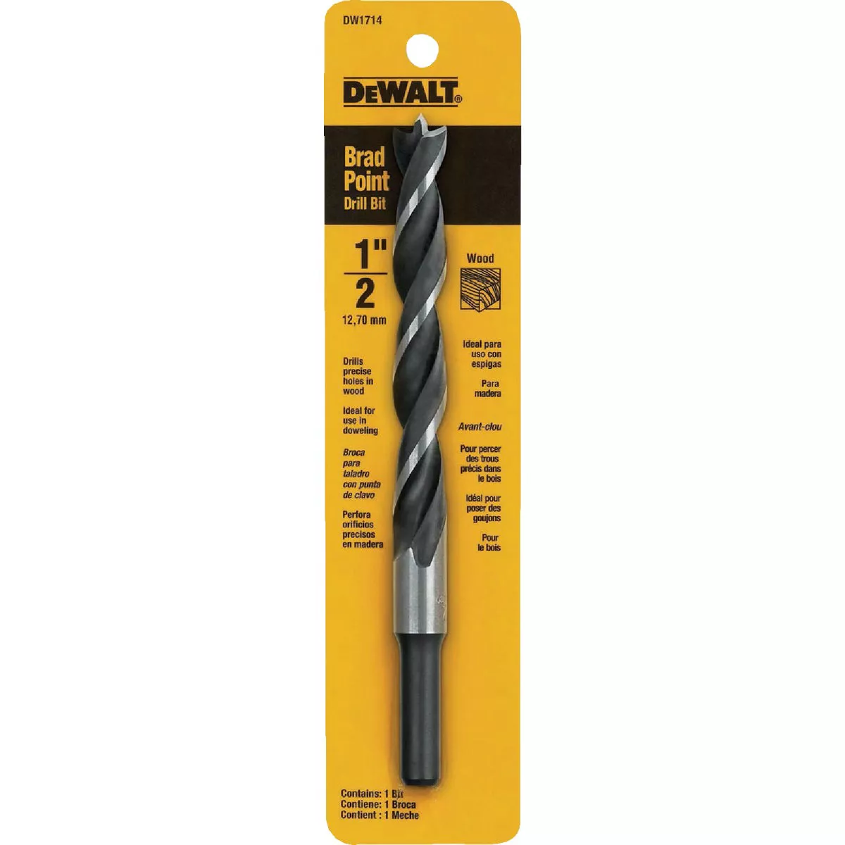 DEWALT 1/2 In. Brad Point Drill Bit - photo 2