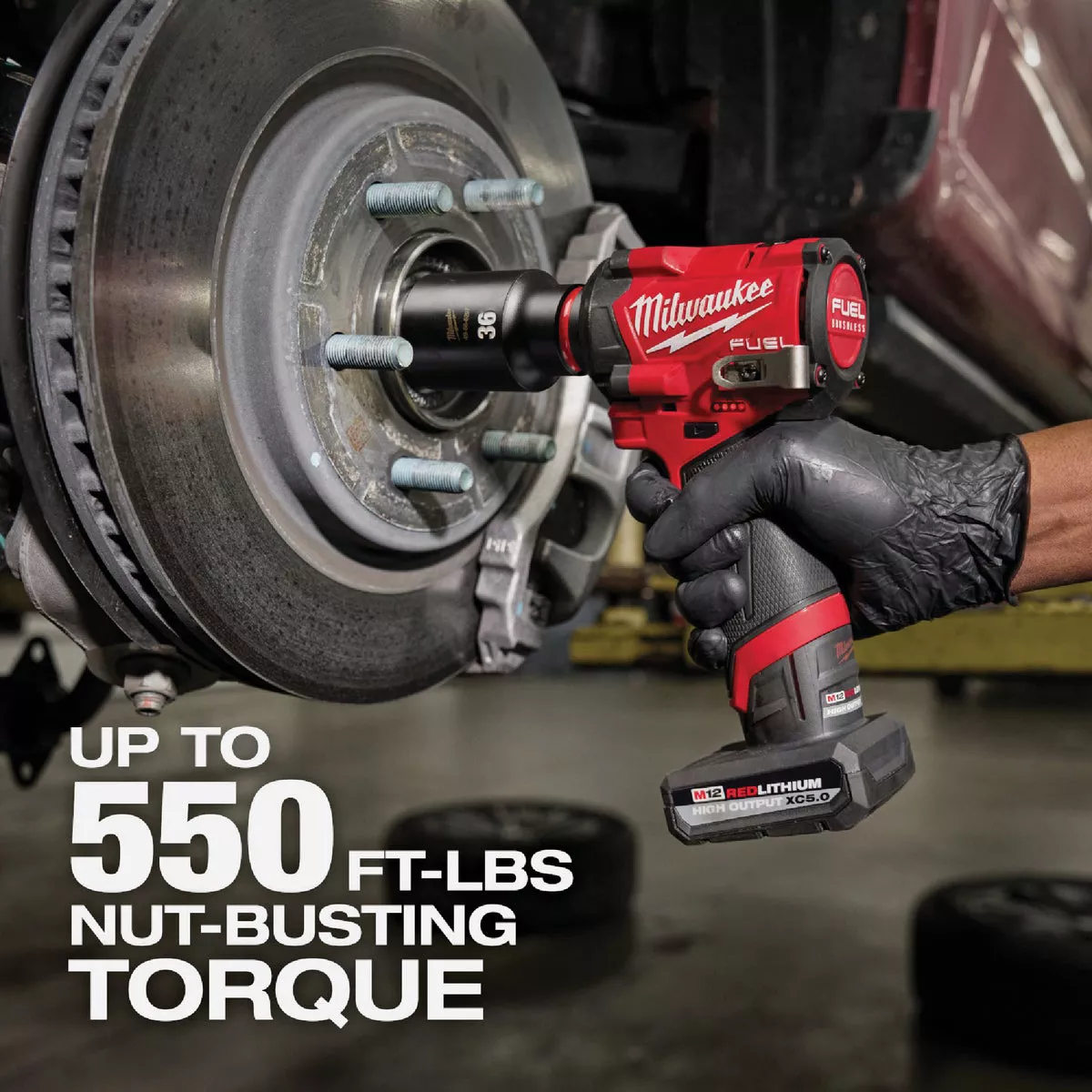 Milwaukee M12 FUEL Brushless 1/2 In. Stubby Cordless Impact Wrench (Tool Only) - photo 7