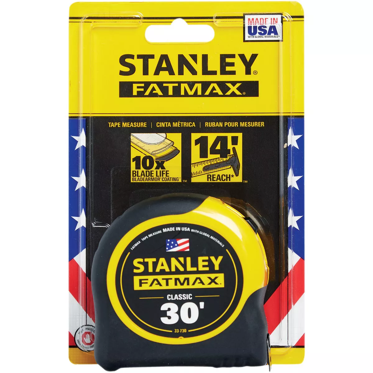 Stanley FatMax 30 Ft. Classic Tape Measure with 11 Ft. Standout - photo 2