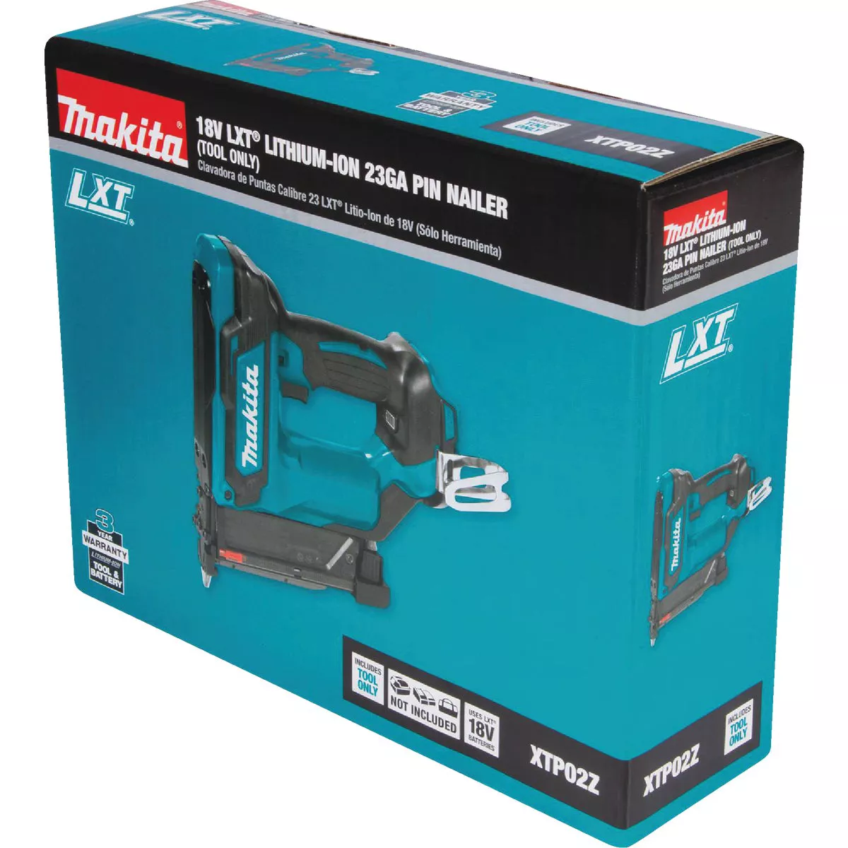 Makita 18-Volt LXT Lithium-Ion 23-Gauge Cordless Pin Nailer (Tool Only) - photo 16