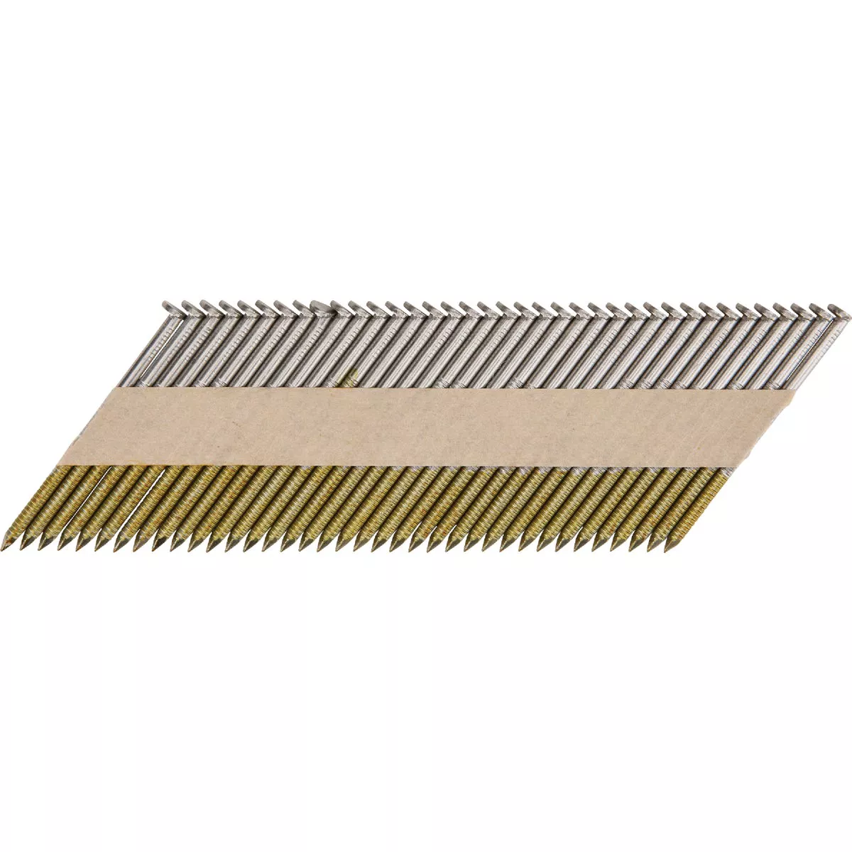 Pro-Fit 2-3/8 In. x 0.113 In. 30 Degree Paper Tape Ring Shank Clipped Head Stainles Steel Framing Stick Nails (1000 Ct.)