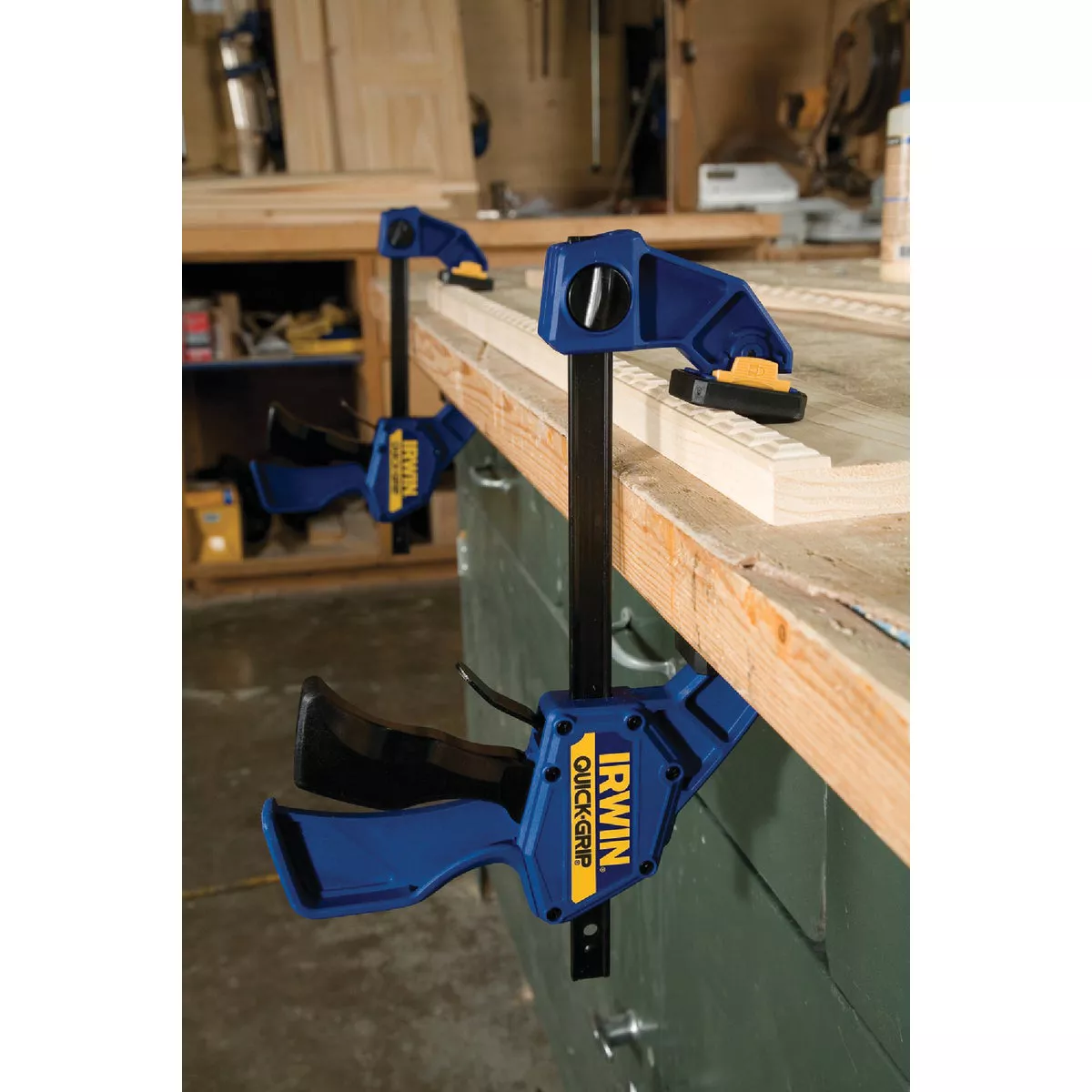 Irwin Quick-Grip 12 In. Medium-Duty One-Hand Bar Clamp - photo 6