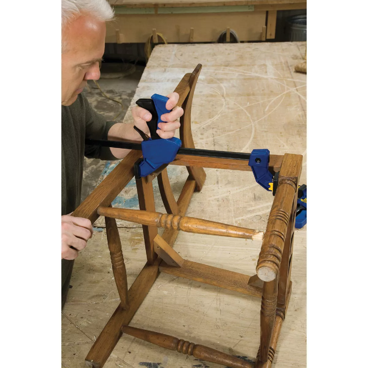 Irwin Quick-Grip 12 In. Medium-Duty One-Hand Bar Clamp - photo 10