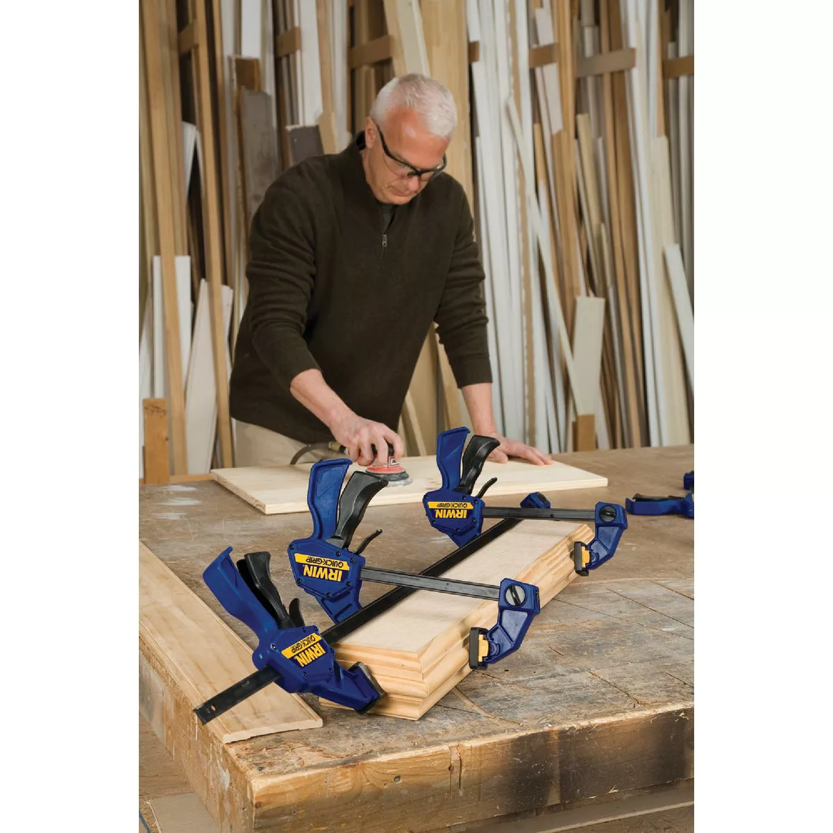 Irwin Quick-Grip 12 In. Medium-Duty One-Hand Bar Clamp - photo 13