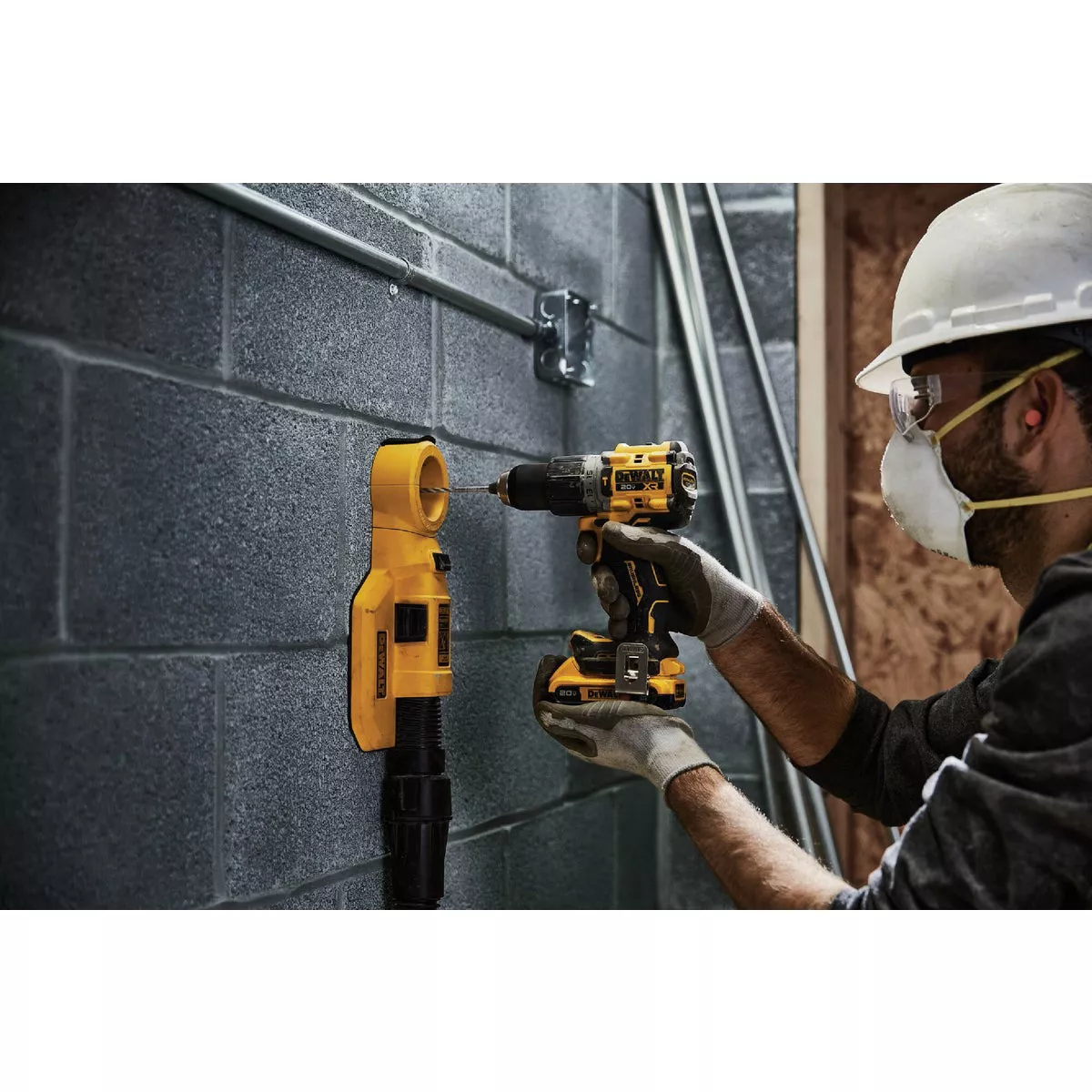 DEWALT 20V MAX XR Lithium-Ion Brushless 1/2 In. Compact Cordless Hammer Drill (Tool Only) - photo 4