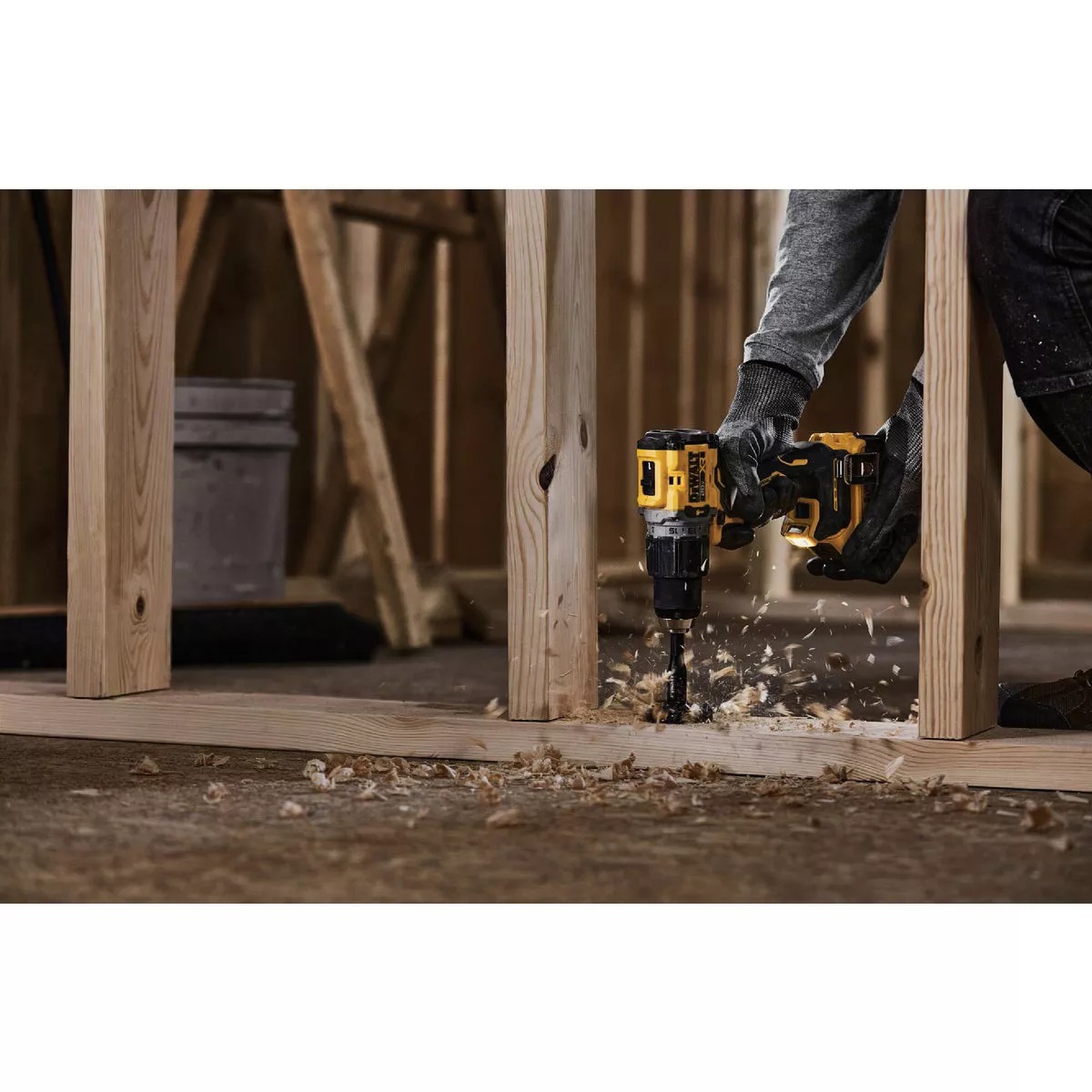 DEWALT 20V MAX XR Lithium-Ion Brushless 1/2 In. Compact Cordless Hammer Drill (Tool Only) - photo 3