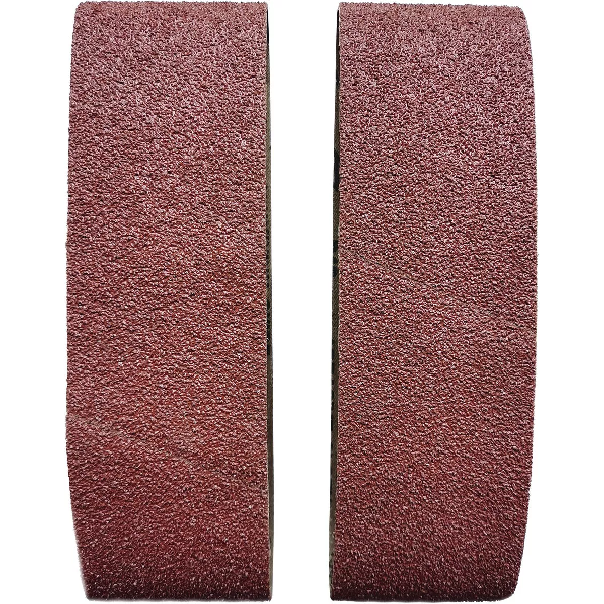 3 In. x 21 In. 40 Grit Heavy-Duty Sanding Belt (2-Pack)