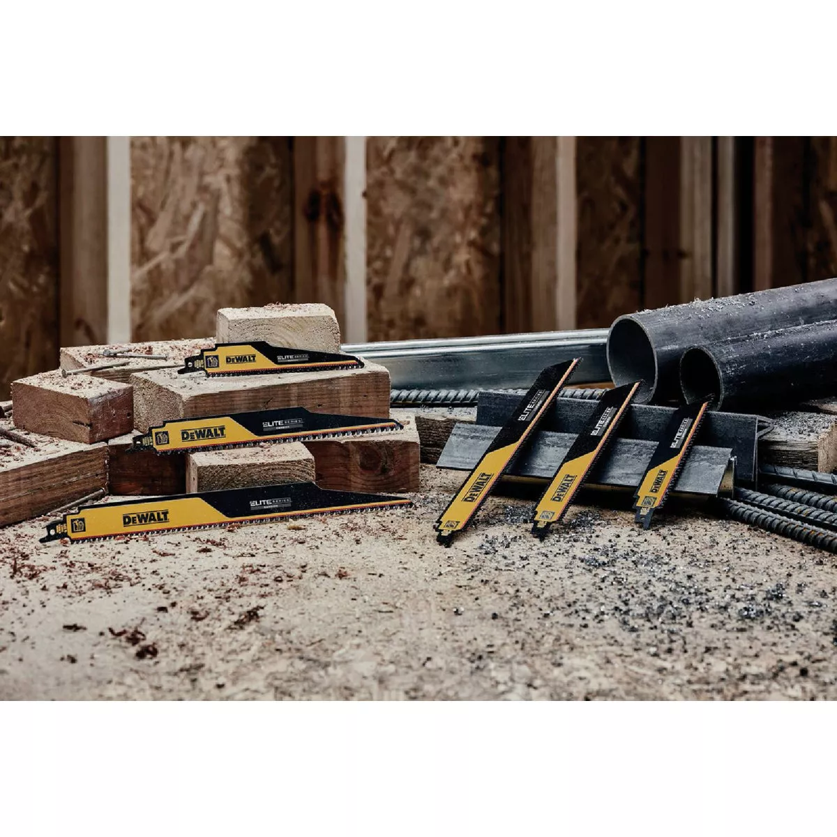 DEWALT Elite Series 9 In. 8 TPI Carbide Metal Reciprocating Saw Blade - photo 4