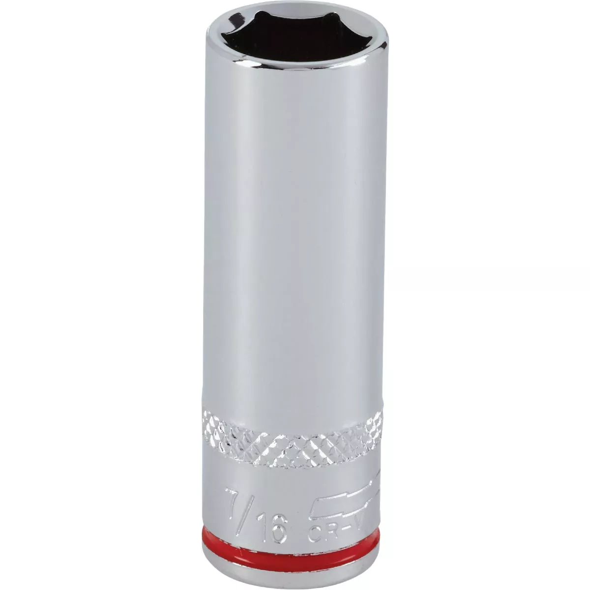 Channellock 1/4 In. Drive 7/16 In. 6-Point Deep Standard Socket