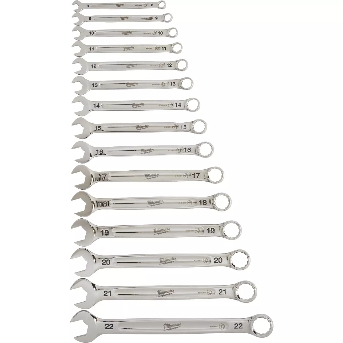 Milwaukee Metric 12-Point Combination Wrench Set (15-Piece) - photo 4