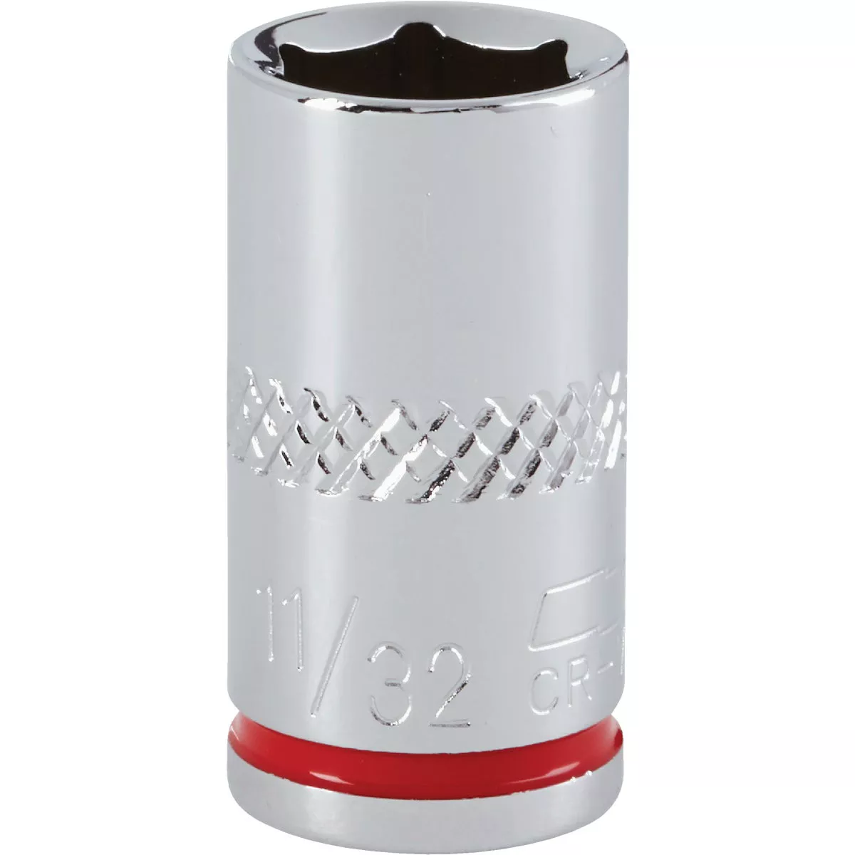 Channellock 1/4 In. Drive 11/32 In. 6-Point Shallow Standard Socket