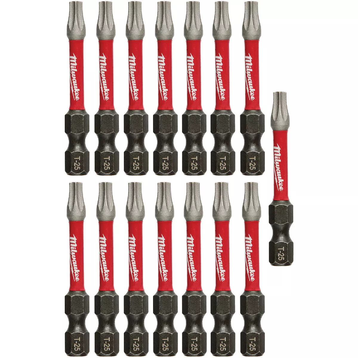Milwaukee SHOCKWAVE 2 In. Impact T25 Power Bits (15-Piece) | True Value ...