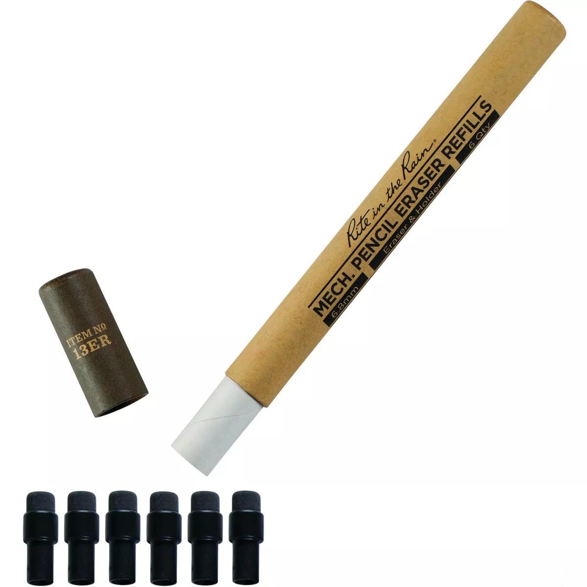 Rite in the Rain Mechanical Pencil Eraser Refill (6-Pack)