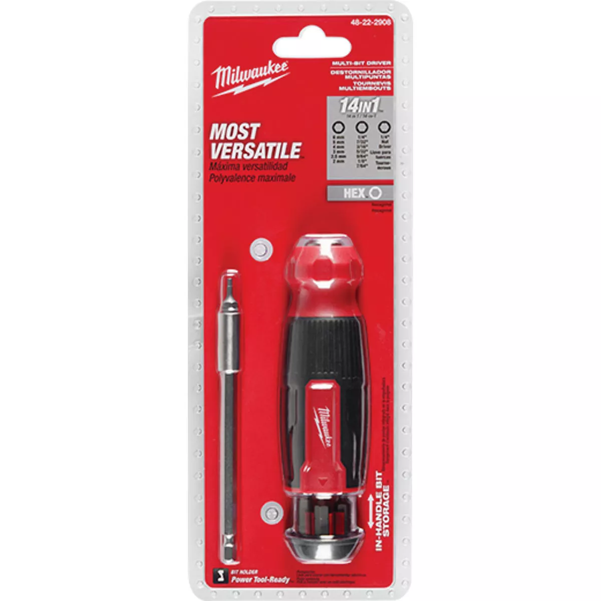 Milwaukee 14-in-1 Hex Multi-Bit Screwdriver - photo 6